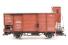 Closed Wagon in Brown with brakemans compartment of the German DR