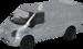 Ford Transit MkV Van Frozen White