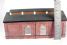 Red brick single road engine shed - Scenecraft range