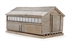 Pendon Grotty Large Shed (80 x 47 x 36mm)