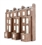 Low Relief Rear of Victorian Tenements (204 x 56 x 160mm)