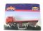 Leyland Roadtrain artic and trailer in red