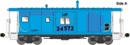 Bay Window Caboose, Union Pacific #24627
