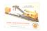Crane Car & Boom Tender in Amtrak livery