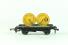 10T Low Sided Wagon with twin "Liverpool Cables" Drum Load in BR Grey M486 (plastic wheels)