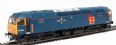 Class 47/0 47145 "Merrdin Emrys" in rail blue with Distribution logo