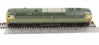 Class 47 Un-numbered BR green with full yellow ends