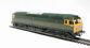 Class 47/0 1562 in 2 tone green with yellow end. No "D" prefix on number