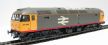 Class 47/3 47340 in Railfreight grey with red stripe