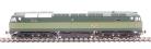 Class 47 in BR two-tone green with small yellow panels - unnumbered