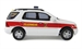 Mercedes Benz M-Class Police car HO scale