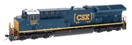 ET44AH GE 3402 of CSX - digital sound fitted