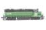 GP38 EMD 2175 of the Burlington Northern - digital fitted