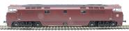 Class 52 'Western' D1034 "Western Dragoon" in BR maroon with small yellow panels - Digital fitted
