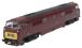 Class 52 'Western' D1009 "Western Invader" in BR maroon with small yellow panel - Digital sound fitted