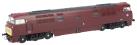 Class 52 'Western' D1009 "Western Invader" in BR maroon with small yellow panel