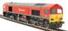 Class 59/2 59206 "John F Yeoman" in DB Schenker red - Digital fitted