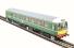 Class 121 single car DMU 'Bubblecar' W55028 in BR green with small yellow panels