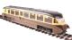 Streamlined railcar W10 in BR lined chocolate & cream