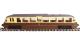 Streamlined Railcar 8 in GWR lined chocolate and cream with Twin Cities crest - DCC Fitted