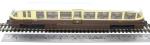 Streamlined Railcar 10 in GWR chocolate and cream with shirtbutton emblem - Digital fitted