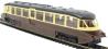 Streamlined Railcar W11 in BR chocolate and cream - Digital fitted