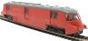 Streamlined Parcels Railcar W17W in BR crimson with Express Parcels branding - Digital fitted