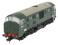 Class 22 D6330 in BR green with no yellow ends and headcode discs - Digital sound fitted