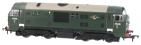 Class 22 D6330 in BR green with no yellow ends and headcode discs