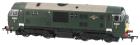 Class 22 D6328 in BR green with small yellow panels and headcode discs