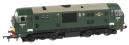 Class 22 D6356 in BR green with small yellow panels and headcode boxes - Digital sound fitted