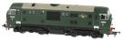 Class 22 D6356 in BR green with small yellow panels and headcode boxes - Digital sound fitted