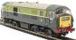 Class 29 D6114 in BR two tone green with small yellow panels - DCC fitted