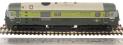 Class 29 D6114 in BR two tone green with small yellow panels