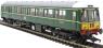Class 122 single car DMU 'Bubblecar' W55006 in BR green with small yellow panels - Digital fitted