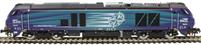 Class 68 68034 in Direct Rail Services blue