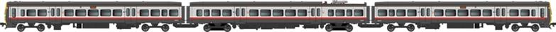 Class 323 3-car EMU 323227 in Regional Railways Greater Manchester grey & red