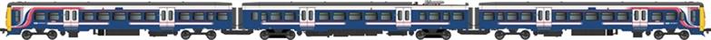 Class 323 3-car EMU 323238 in First North Western 'Barbie' blue, white & pink with Northern branding