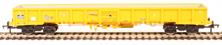 JNA 'Falcon' bogie ballast wagon in Network Rail yellow - NLU29198 