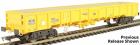 JNA 'Falcon' bogie ballast wagon in Network Rail yellow - NLU29099