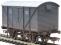 12-ton ventilated van in GWR grey - 123550 - weathered