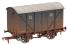 12-ton ventilated van in GWR grey - 123540 - weathered