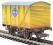 12-ton banana van in BR yellow with Fyffes logo - B240737 - weathered