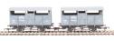 4-wheel cattle wagons in GWR grey - 38625 & 38627 - pack of 2