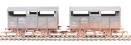 4-wheel cattle wagons in GWR grey - 38625 & 38627 - weathered - pack of 2