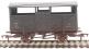 4-wheel cattle wagon in GWR grey - 13830 - weathered
