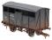 4-wheel cattle wagon in GWR grey - 38628 - weathered