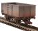 16-ton steel mineral wagon in BR grey - M620240 - weathered