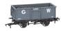 16-ton steel mineral wagon in GWR grey - 18622