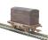 Conflat wagon and container in LMS "Furniture Removal Service" maroon - weathered